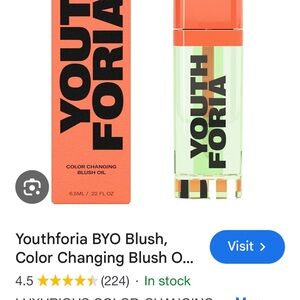 Youthforia Color Changing Blush Oil - Orange
